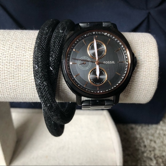Fossil Chelsey watch with Swarovski crystals main image 5